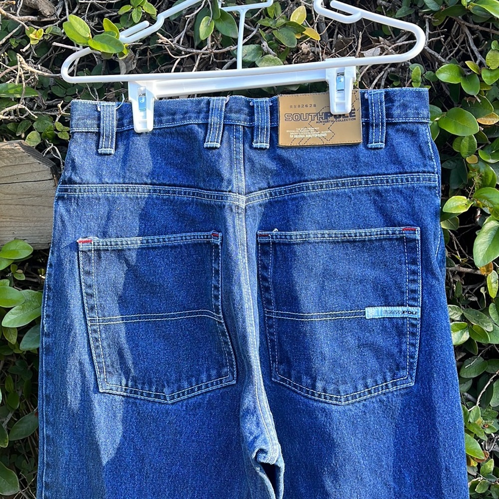 SOUTHPOLE dark denim baggy jeans. negotiate!